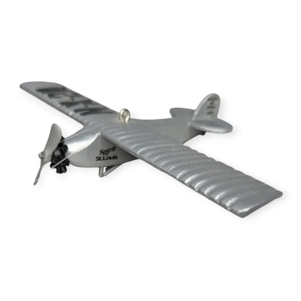Ryan NYP N-X-211 Spirit of St Louis Airplane Christmas Ornament 7.5